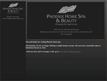 Tablet Screenshot of phoenixhomespa.com